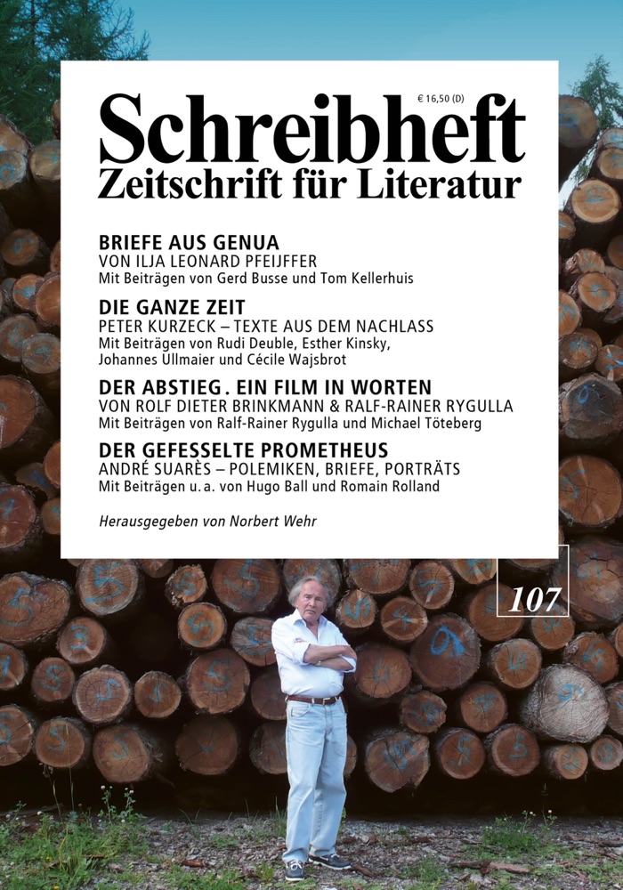 Cover der aktuellen Ausgabe: Schreibheft 107